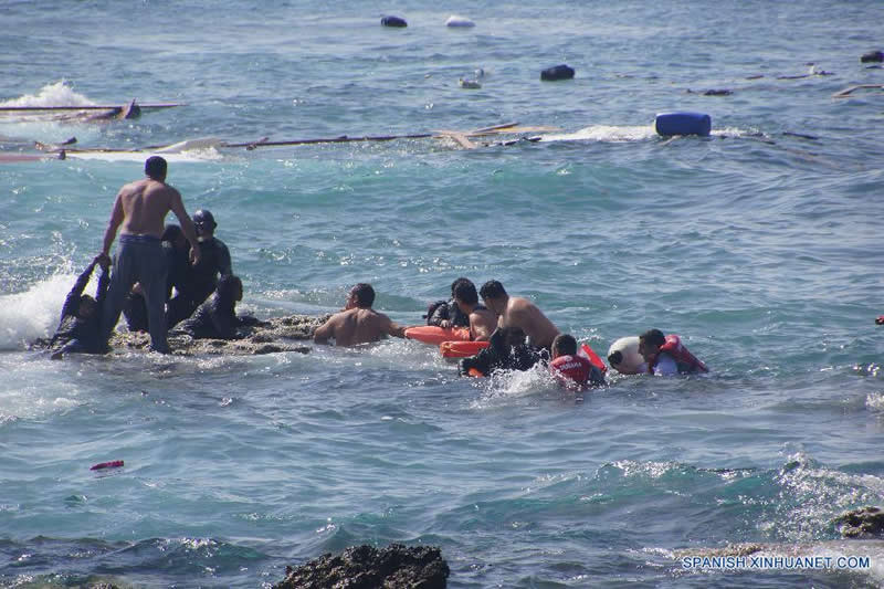 refugiados mar egeo