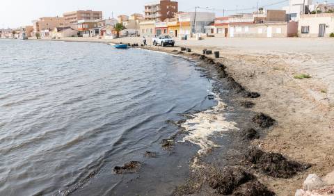 Se intensifican las labores de limpieza y mantenimiento de las playas cartageneras